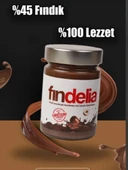 Fındella % 45 fındık parcacıklı kahvaltılık kakolu katkısız fındık kreması 340 gr - 4