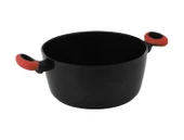 Leggno Colorgy Diamond Pro 20 Cm Derin Tencere Kırmızı Renkli - 3