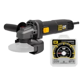 CAT DX3090 720Watt 125mm Profesyonel Avuç Taşlama + DA09052 Genel Amaçlı Elmas Kesme Diski thumbnail 2