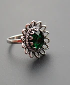 925 Ayar Kadın Gümüş Yüzük sy000103 thumbnail 4