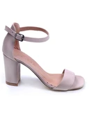 London & London Bej Kadın Topuklu Ayakkabı thumbnail 2