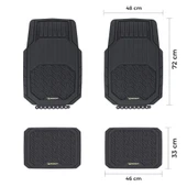 Michelin MC34587 Tüm Araçlara Uyumlu 4 Parça Üniversal 3D Havuzlu Oto Paspas - 3