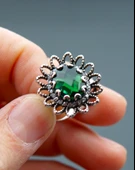 925 Ayar Kadın Gümüş Yüzük sy000103 thumbnail 2