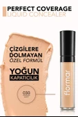 Flormar Perfect Coverage Hafif Yapılı & Yarı Mat Bitişli Likit Kapatıcı 030 LIGHT - 2