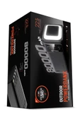 Powerway PD80 Kamp Powerbank | Gerçek 80.000 mAh | PD 22.5W Hızlı Şarj | LED Fenerli ve Dahili Kablolu - 1