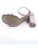 London & London Bej Kadın Topuklu Ayakkabı thumbnail 4