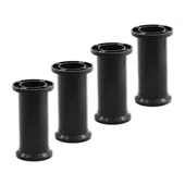 Ayarlanabilir 1 Adet 12 Cm Siyah Plastik Ayak Dolap Mobilya Tezgah Yükseltici Yükseltme Ayağ thumbnail 1