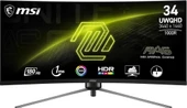 MSI MAG 345CQR 34" 1 ms WQHD Curved 180 Hz Oyuncu Monitörü Teşhir - 1