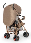 Moony Baby Suit Tam Yatar Hafif Baston Bebek Arabası - Baston Puset Kahverengi thumbnail 3