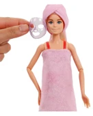 Barbie Party Unboxed Kırmızı Işıltılı Bebek JFY68 thumbnail 4