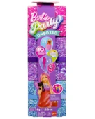 Barbie Party Unboxed Kırmızı Işıltılı Bebek JFY68 thumbnail 1