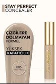 Flormar Stay Perfect Yüksek Pigmentli & Yarı Mat Bitişli Likit Kapatıcı 006 MEDIUM BEIGE - 3