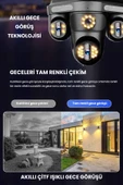 4 Kameraları 4G - eSim Solar Panelli, Her ay 15GB Turkcell 1 Yıl Hediyeli, 7/24 Kayıt Aov, Hareket AlgılamA, 128Gb Sd Kart Hediye, Alarm, - 4
