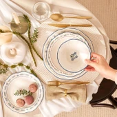 Emsan Farina Porselen 24 Parça 6 Kişilik Yemek Takımı thumbnail 3