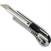 POWERMASTER 18X0.5MM ALÜMİNYUM GÖVDE METAL MAKET BIÇAĞI thumbnail 1