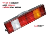 YÜCEPLAST YP-127 K STOP LAMBA KABLOLU (SAĞ) - 1