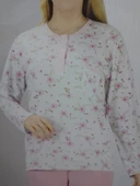 KADIN UZUN KOLLU LARGE PİJAMA TAKIMI thumbnail 3