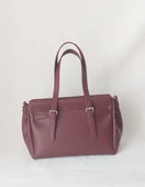 261AÇ316 Model Sarach Marka Bordo Renk El ve Omuz Çantası - 3