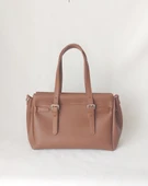 261AÇ316 Model Sarach Marka Taba Renk El ve Omuz Çantası - 3