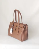 261AÇ316 Model Sarach Marka Taba Renk El ve Omuz Çantası - 2