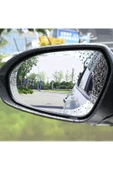 NACTUMU 2’li Araç Arka Görüş Aynası Filmi  Anti-Yağmur, Sis Önleyici ve Su Geçirmez PET Koruyucu - 4