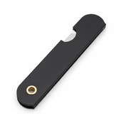 Powermaster PM-28647 Tekli Katlanır Falçata Maket Bıçağı Büyük Paslanmaz Çelik Siyah - 2