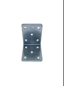 L Bağlantı Demiri Dolap Köşe Bağlantı Demiri(METAL)(ÖLÇÜLER:50*50*40MM) Gri METAL - 4 ADET thumbnail 3