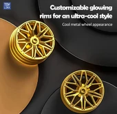 Çift Motorlu ve Kumandalı 1280 parça Lamborghini Sian 1:14 Ölçekli Spor Araba Yapı Blokları Seti 3D Montaj Modeli Kiti, - 2