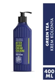FNX After Shave Tıraş Sonrası Krem Kolonya 400 Ml Yeşil Çay Yeşil - 1