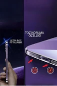 (ŞEFFAF MİKA) iPhone 15 Pro Uyumlu SERT Şeffaf Mika SARARMAZ İnce Fit Toz Korumalı Kılıf - 4