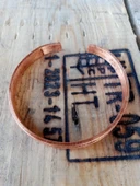 Bakır Bileklik İşlemeli "Motifli" thumbnail 3