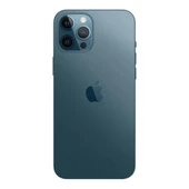 APPLE IPHONE 12 PRO MAX PACIFIC BLUE 256GB YENILENMIS C KALITE (12 AY GARANTILI) thumbnail 3