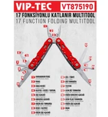 9 Fonksiyonlu Çok Amaçlı Katlanır Çakı/Pense Seti thumbnail 2