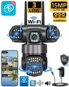 O-KAM 6030 3 Kamera 3 Görüntü 15MP (5MP+5MP+5MP)  Gece Görüş Wifi Sesli Konuşma Türkçe - 1