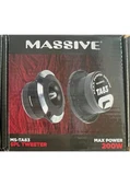 MASSİVE MS-TA83-ÇİFTİ 400W MAX-ÇİFTİ 200W RMS -KALİTELİ PROFESYONEL 10 CM SPL DOME TWETTER - 2