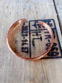 Bakır Bileklik İşlemeli "Motifli" thumbnail 3