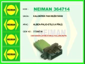 KALORİFER FAN REZİSTANSI ALBEA-PALIO-STILO 4 PİNLİ 77364714 - 1