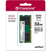 TRANSCEND 32GB DDR5 4800MHZ CL22 NOTEBOOK RAM VALUE JM4800ASE-32G thumbnail 2