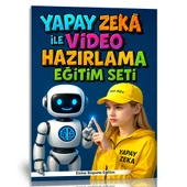 Yapay Zeka ile Video Hazırlama Eğitim Seti  3 Kitap - 1