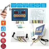 Yate10 WT-03 Dual Smart 12/24/220v Akıllı WİFİ Termostat/Timer - 1