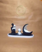 Minelly Özel Tasarım Beşiktaş  Aile  Ay Işığı Seti - 4