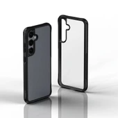 Samsung S24 Plus Kılıf Şeffaf Sert PC Arka Yüzey Tasarımlı Edo Kapak thumbnail 1