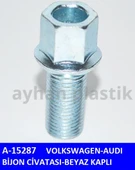 BİJON CİVATASI VOLKSWAGEN-AUDI BEYAZ KAPLI (10 ADET) thumbnail 1