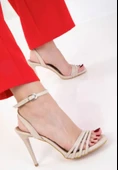 Coze Nude Topuklu Ayakkabı thumbnail 1