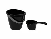 Babyjem Elegant Kova & Maşrapa Set Siyah thumbnail 2