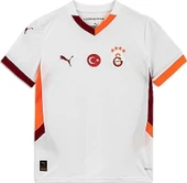 Puma 779660-02 Galatasaray 24/25 Çocuk Unisex Deplasman Forması Beyaz thumbnail 2