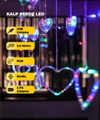Kalpli Dekoratif RGB (Çok Renkli)  Led USB & Pilli - 3,5 Metre - Animasyonlu thumbnail 1