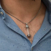 Gümüş İçi Açılabilen Muska Kabı Cevşen Kolye thumbnail 1