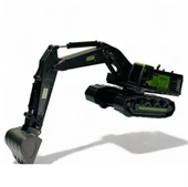 Oyuncak İş Makinaları Metal Uçlu Kepçe Dozer Sürtmeli Ekskavatör thumbnail 4