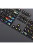 silabor 130 Keys Pudding Keycaps Klavye Tuş İki Renki Kalıplama Keycaps 15 thumbnail 5